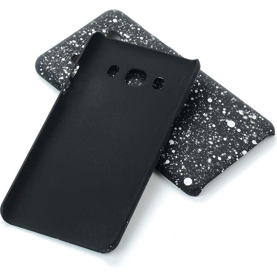 Thumbnail - König Design Handy Hülle Schutz Case Bumper Etuis für Samsung Galaxy J5 2016 3D Sterne Weiss (Samsung Galaxy J5 (2016)),...