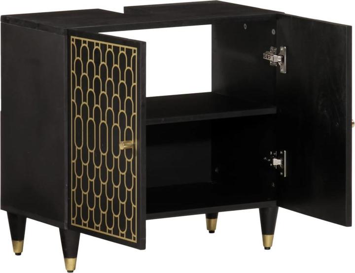 Produktbild vidaXL Waschbeckenschrank (62 x 33 x 58 cm)