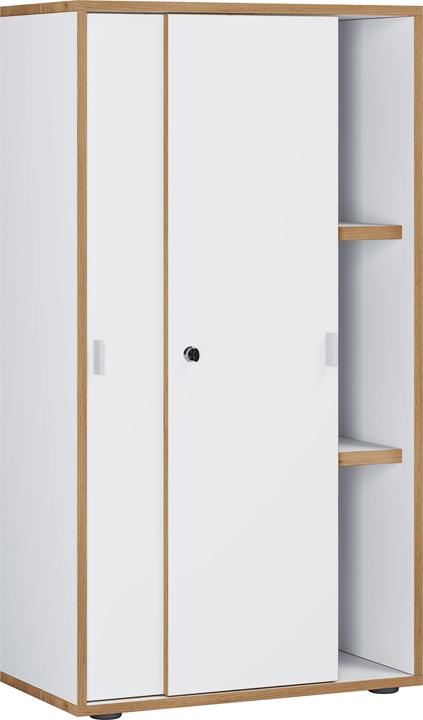 Immagine prodotto VCM Büroschrank Schiebetüren Salia 3fach B60 (110 x 60 x 37 cm)