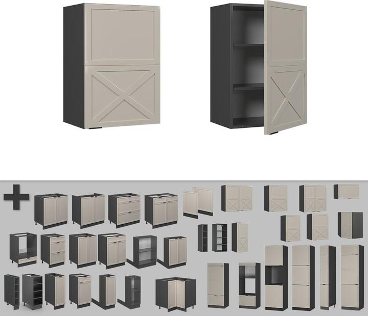 Produktbild Vicco Hängeschrank Fame-Line (50 x 34.10 x 72 cm)