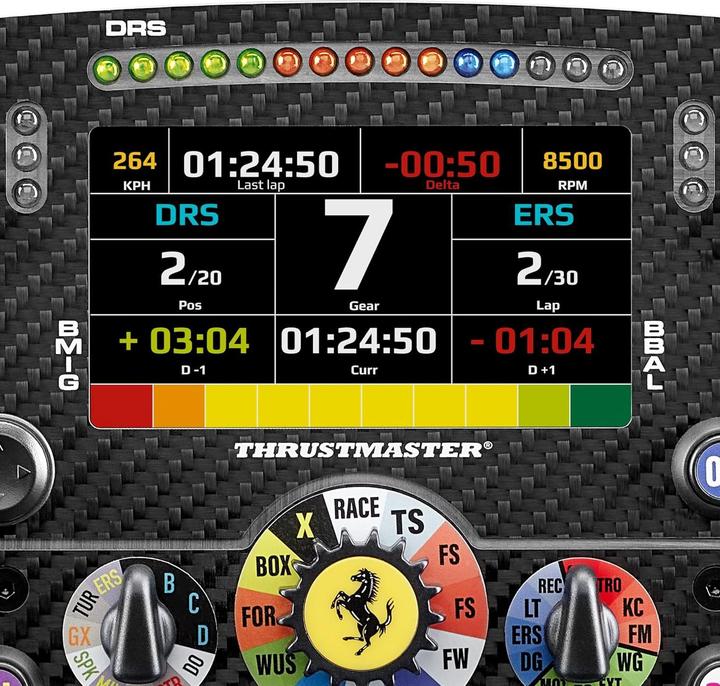 Actual product image Thrustmaster AddOn Thrustm. Ferrari SF25 Edition Lenkrad (KON/PC) retail (PC, PS4, PS5)