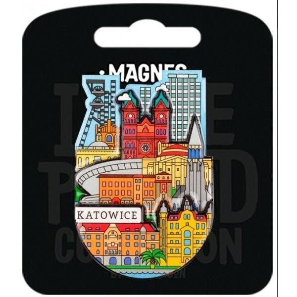 Nuance, Magneti, Magnete I love Poland Katowice ILP-MAG-C-KAT-05