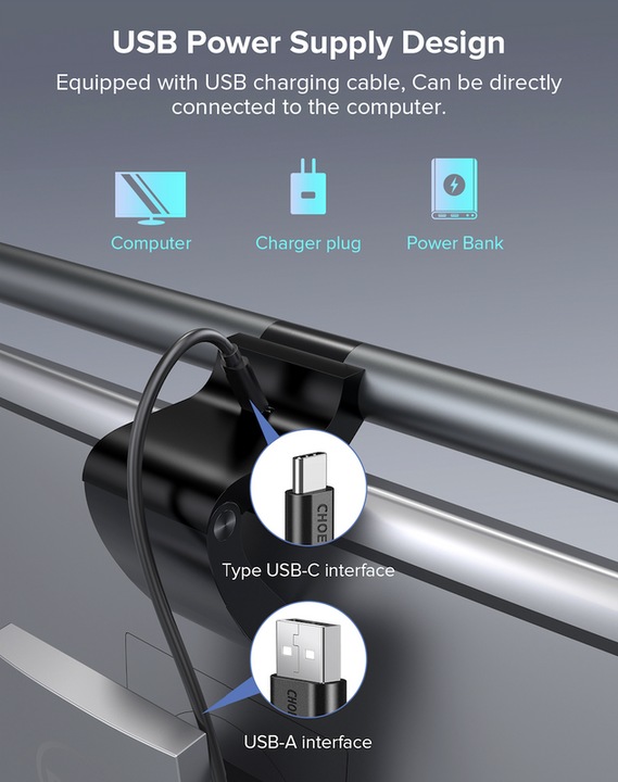 Actual product image Elesense Monitor lamp E1129