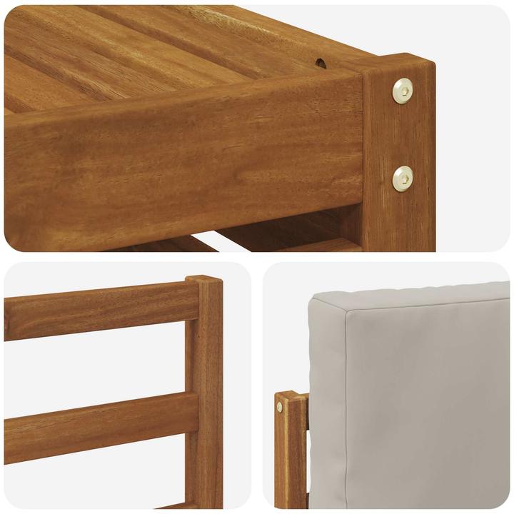 Produktbild vidaXL Outdoor-Sofa