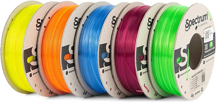 Image du produit Filament PLA Crystal 5 Pack 1.75mm (PLA, 1.75 mm)