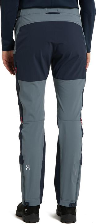 Actual product image Haglöfs Roc Sight Softshell Pant Women Steel blue/tarn blue (M)
