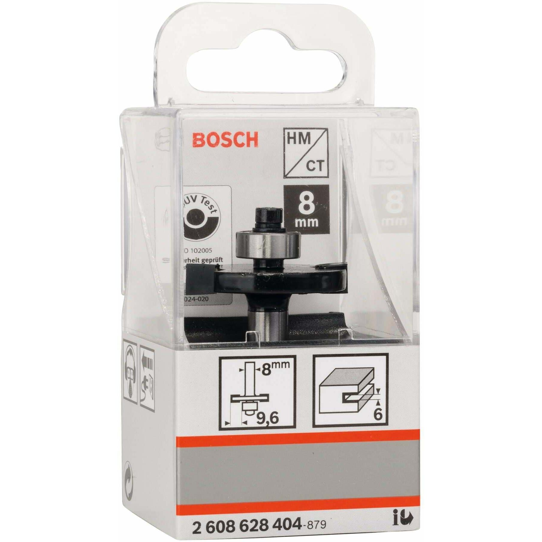 Thumbnail - Bosch Professional Zubehör, Fräser, Scheibennutfräser, 8 mm, D1 32 mm, L 6 mm, G 51 mm