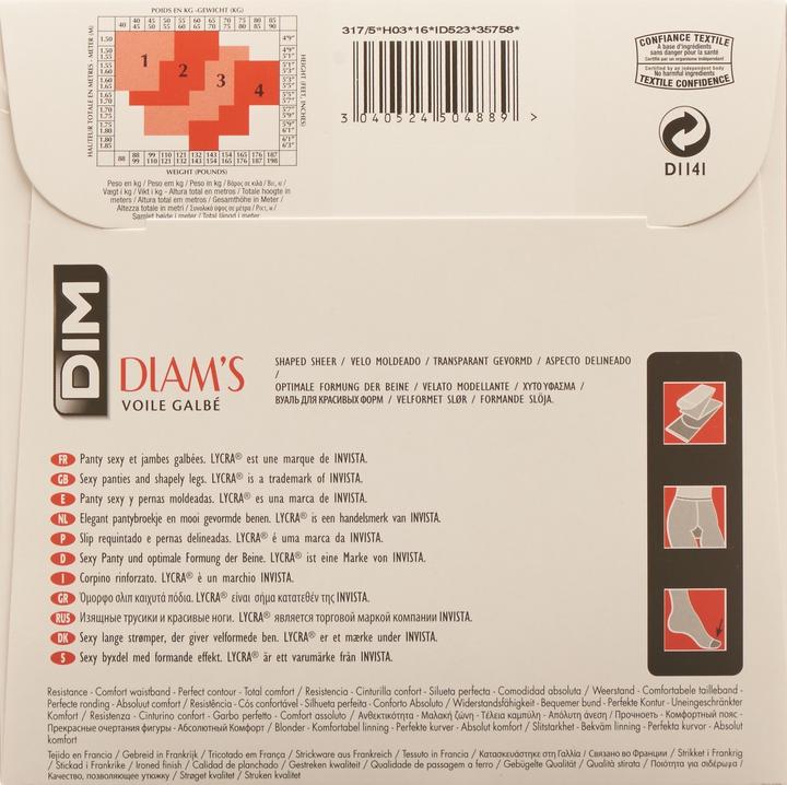 Produktbild DIM Diam's Voile Galbé (22 DEN, 42 - 44)