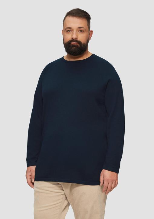 Produktbild S.Oliver Strickpullover Feinstrickpullover mit Raglanärmeln (3XL)
