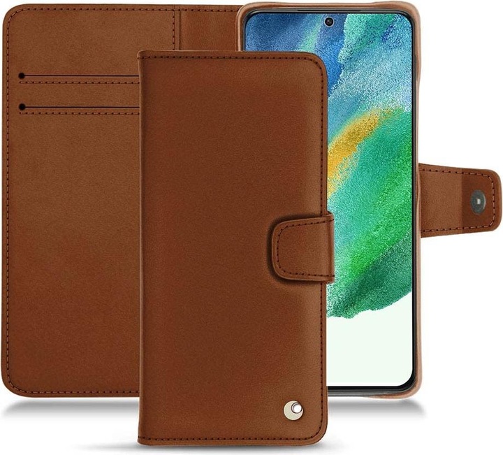 Noreve Lederschutzhülle Wallet (Samsung Galaxy S21 FE)