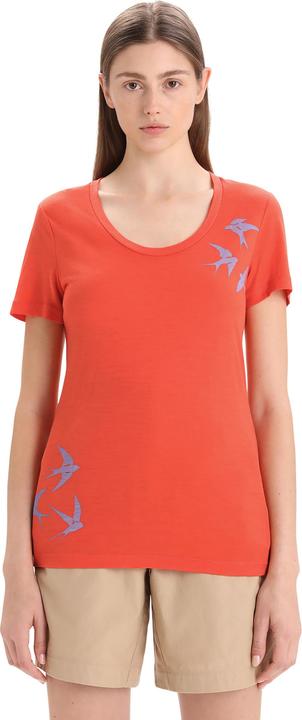 Produktbild Icebreaker Women's Tech Lite II S/S Scoop Swarming Shapes (XS)