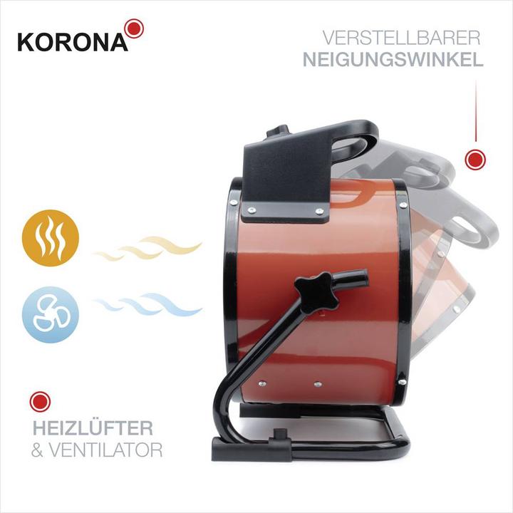 Produktbild Korona Heizstrahler mit Gebläse