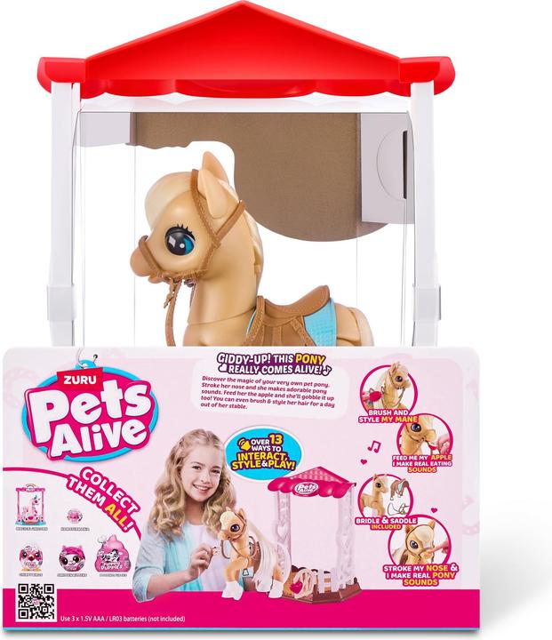 Actual product image Zuru Magic pony in the stable