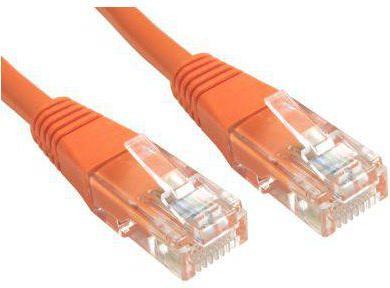 Actual product image RS PRO Ethernet cable Cat.6, 5m, Orange patch cable, A RJ45 U/UTP Male, B RJ45, PVC (U/UTP, 5 m)
