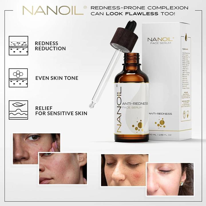 Actual product image Nanoil Couperose face serum (50 ml)