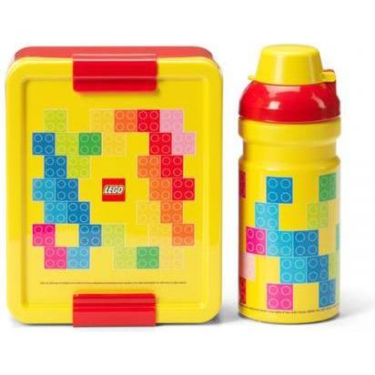 LEGO Lunch Set Brick Art Line: Bright Red Yellow 024, Portapranzo, Multicolore