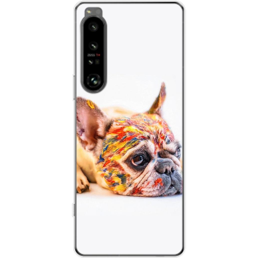 König Design Hülle Handy Schutz für Sony Xperia 1 IV Case Cover Tasche Bumper Etuis TPU Neu (Sony Xperia 1 IV), Smartpho...