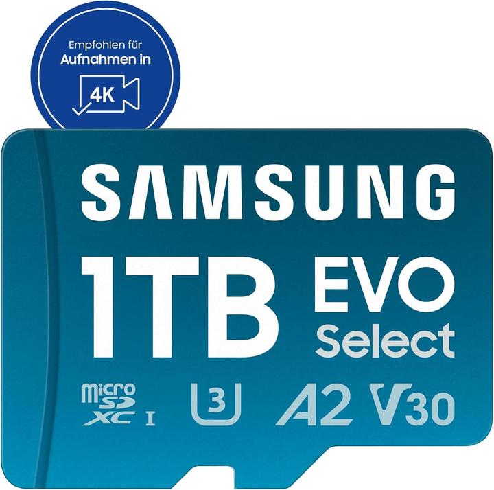 Immagine prodotto Samsung EVO Plus (1000 GB, microSDXC, U3, UHS-I)