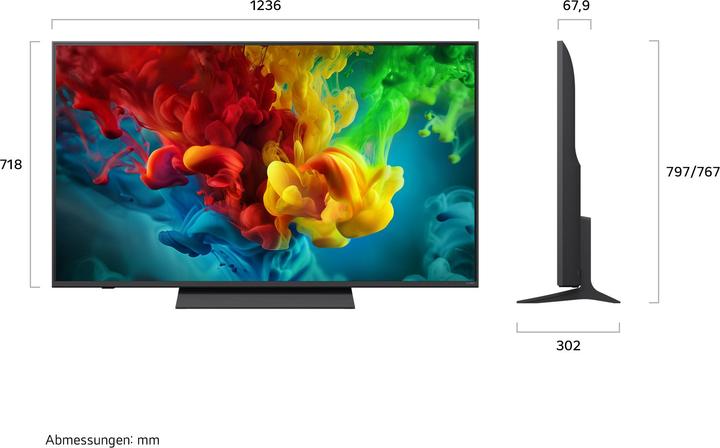 Produktbild LG 55QNED83B6A (55", QNED83B, Mini-LED, QNED, 2026)