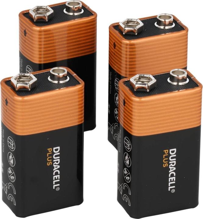 Produktbild Duracell Plus Power (4 Stk., 9V Block)