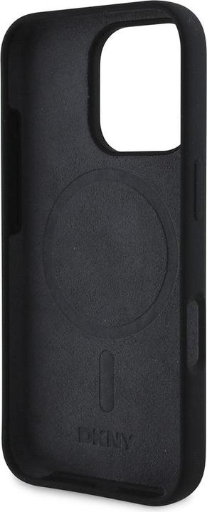 Immagine prodotto DKNY DKHMP16XSNYACH Custodia rigida iPhone 16 Pro Max 6,9" in silicone bianco stampato Logo MagSafe (Apple iPhone 16 Pro Max)