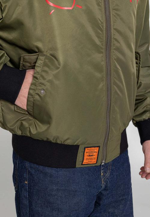 Immagine prodotto Bombers Original Bomberjacke Stay Beautiful M Bomberjacke (XS)