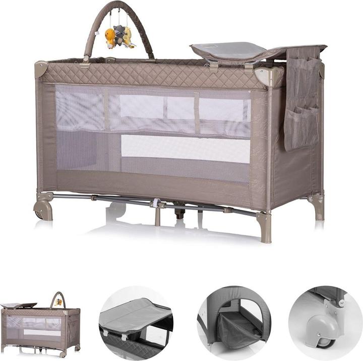 Produktbild Chipolino Reisebett Luna 2 Ebenen