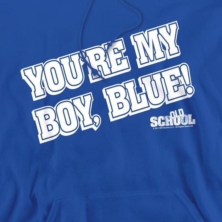 Produktbild Old School My Boy Blue Kapuzenpullover (L)