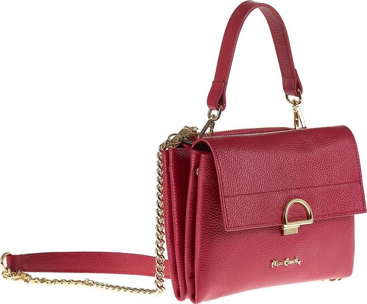 Immagine prodotto Pierre Cardin Damen Schultertasche Made In Italy - Modell Solara Lux - 100% Leder - 21.0 X 16.0 X 6.5 Cm