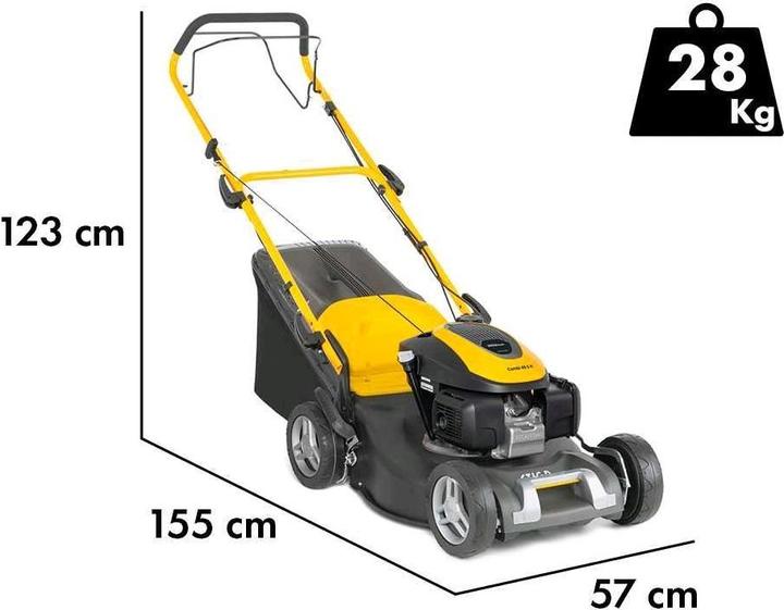 Actual product image Stiga Combi 48 SH BenzinRasenmäher mit EigenantriebHonda GCVx 145Motor, 145 cm (Petrol)
