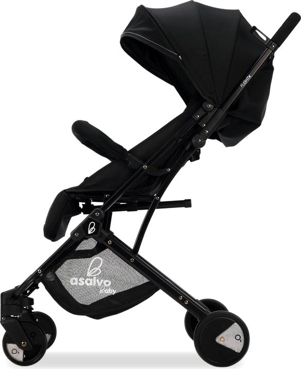 Produktbild Asalvo Pushchair Flight Travel, Sort