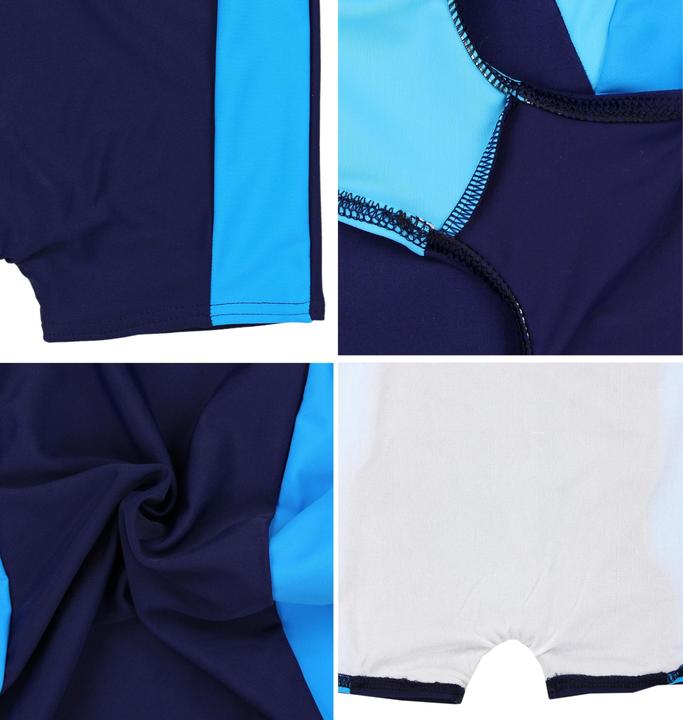 Produktbild Aquarti Mädchen Badeanzug mit Bein Ringerrücken – Sport Badeanzug mit Racerback, Chlorresistent (152)