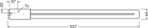 Actual product image Osram Dulux L (2G11, 24 W, 3300 lm, 1 x, E)
