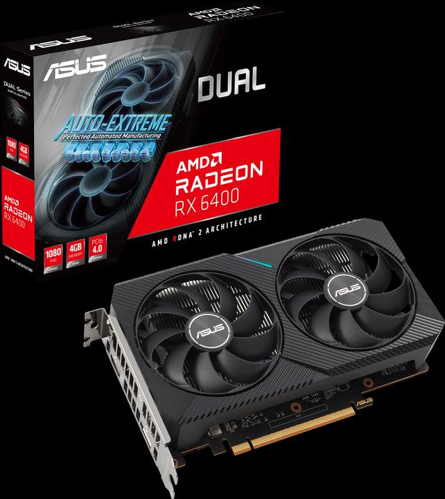 Produktbild ASUS DUAL RADEON RX 6400 (4 GB)