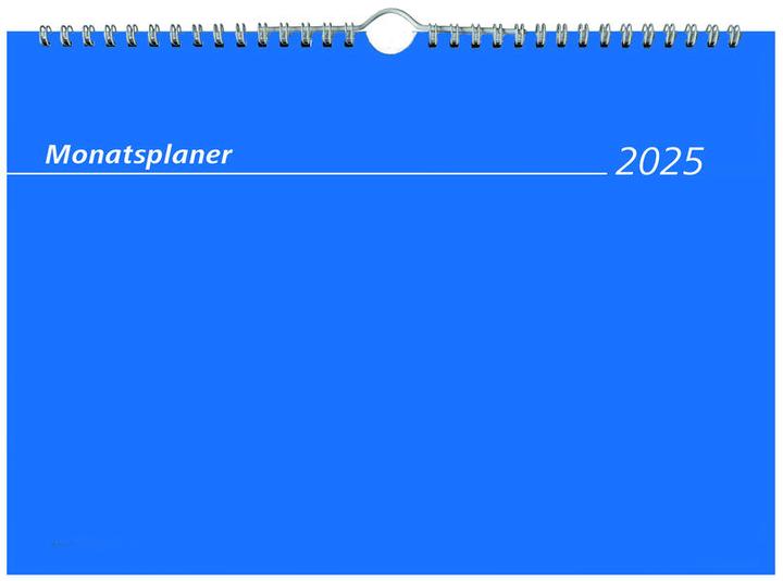 Produktbild Monatsterminkalender 2025 weiss,29,7x21cm, Tischkalender mit 1 Monat auf 1 Seite