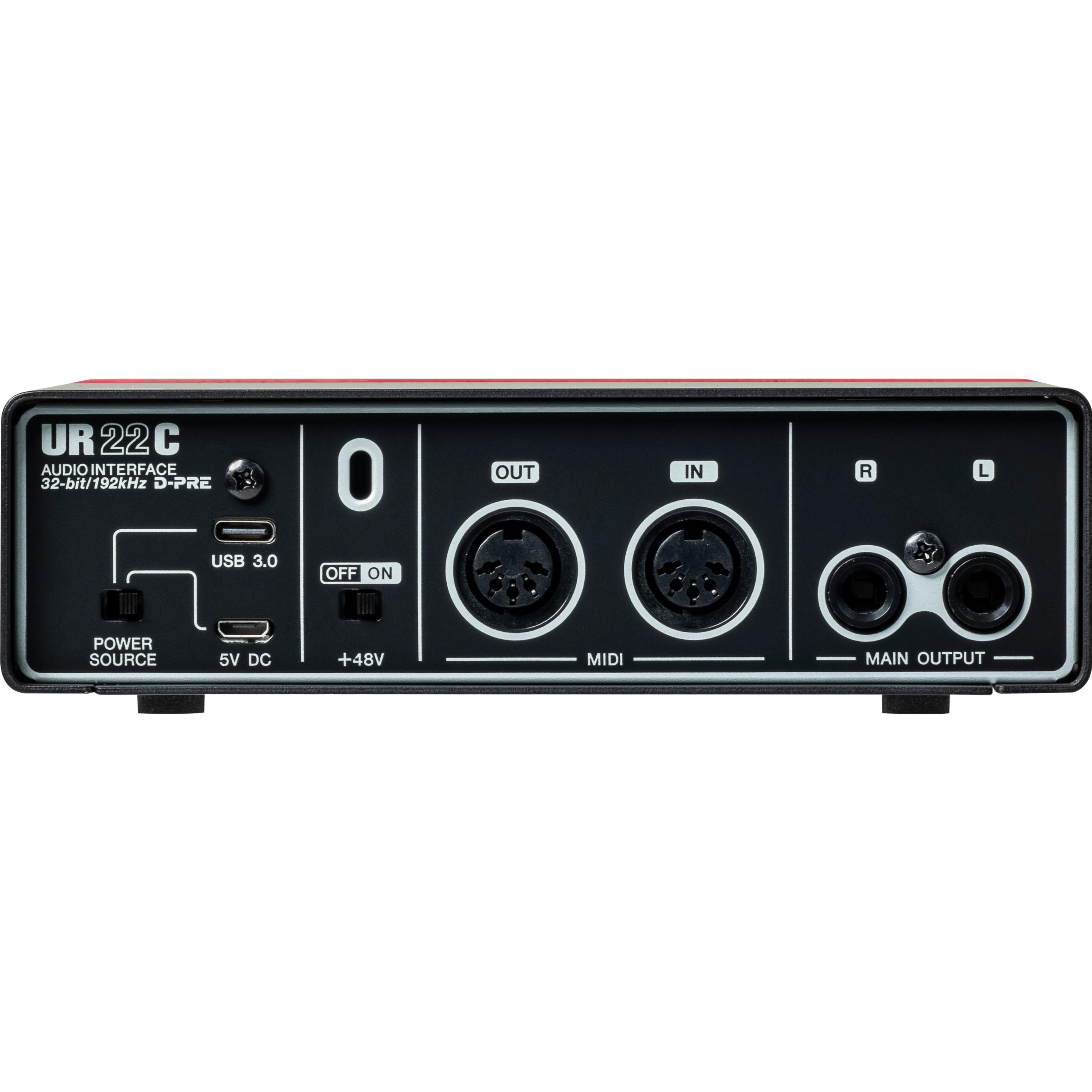 Steinberg UR22C Recording Pack Red - kaufen bei Digitec
