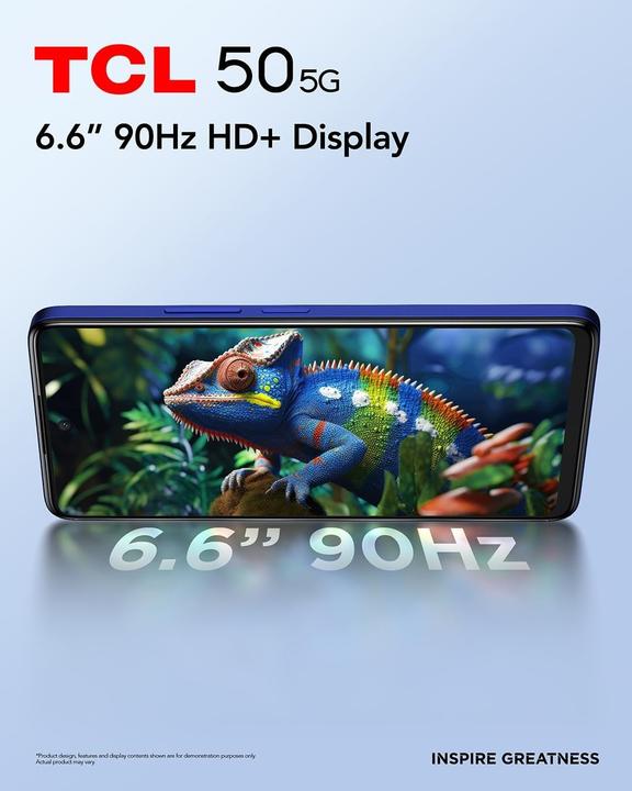 Image du produit TCL Mobile 50 5G (128 Go, Bleu foncé, 6.56", Double SIM, 5G)