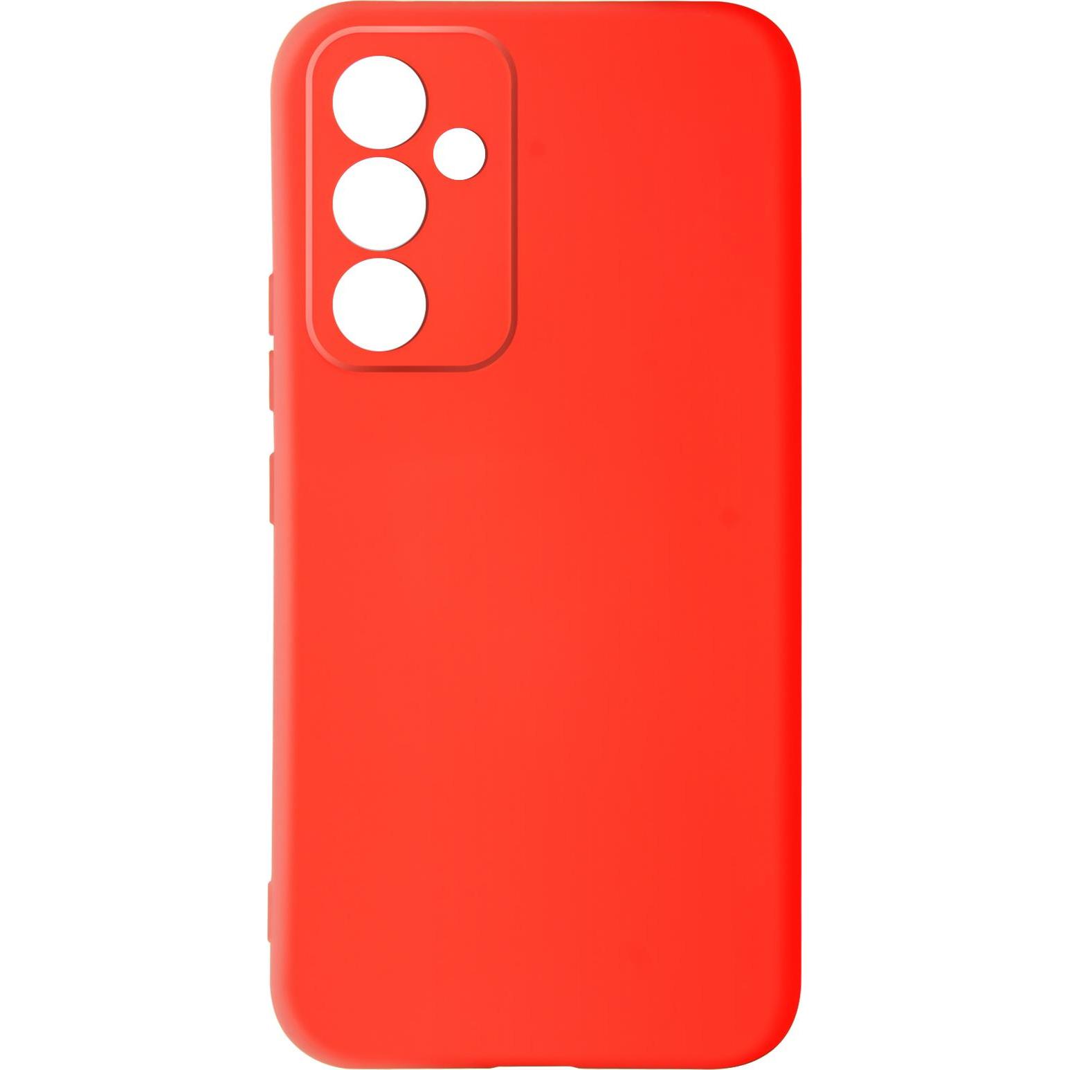 Avizar Soft Touch Series (Samsung Galaxy A54 5G), Smartphone Hülle, Rot