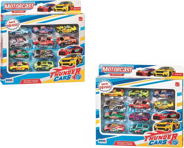 Actual product image Rs Toys Motorcast - 10 1:64 Scale 1:64 Scale Metal Car Charger