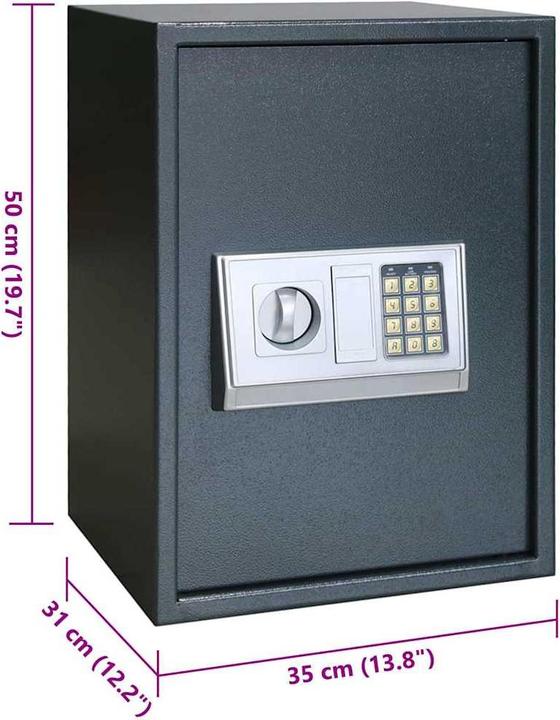 Produktbild vidaXL Digitaler Safe (54.25 l)