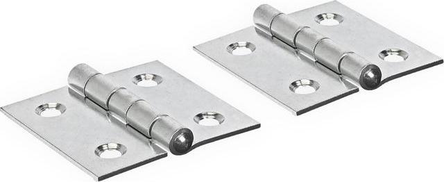 BestaPac Scharnier schmal rostfrei 30X22