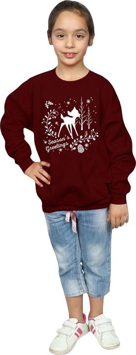 Produktbild Disney Bambi Christmas Greetings Sweatshirt Mädchen (140, 146)