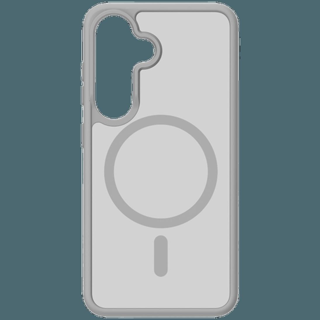 Just in Case Military Grade Kunststoff Back Cover Grau Magnetisch Samsung Galaxy S25+ (Samsung Galaxy S25+), Cover smartphone, Grigio