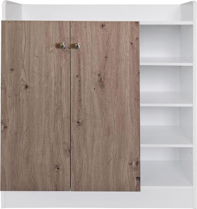 HTI-Line Kommode Nina mit 8 Regalfächern (83 x 30 x 90 cm)