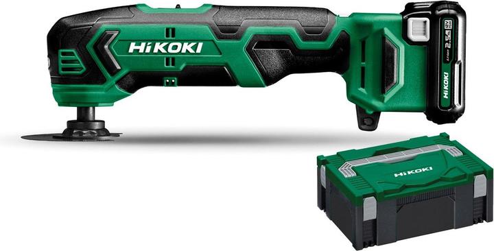 Produktbild Hikoki Akku-Oszillationsschleifer CV12DA (2,5Ah) inkl. 2 Akkus und Ladegert + HSCII