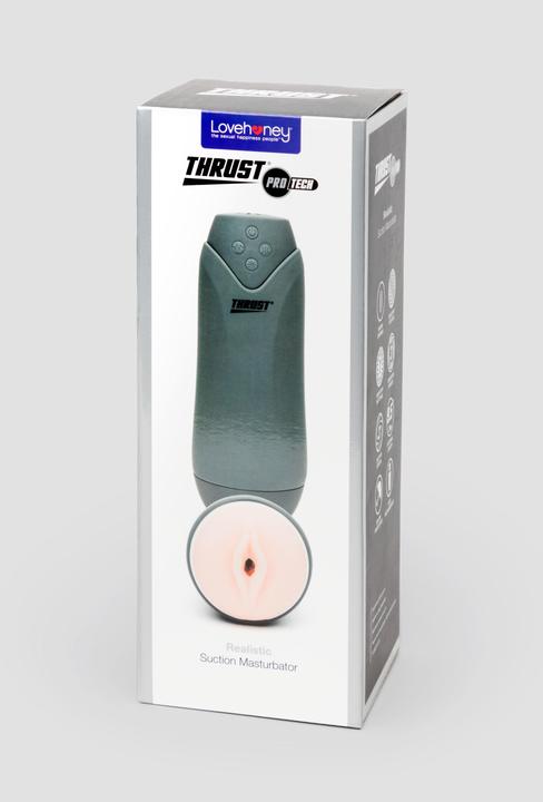 Actual product image Thrust Pro Tech realistic suction masturbator
