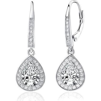 Silvego, Ohrringe, Silver earrings with cubic zirconia Brisa JJJE1141