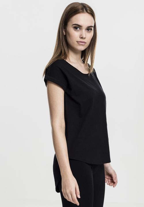 Produktbild Urban Classics Ladies Long Back Shaped Slub Tee (S)