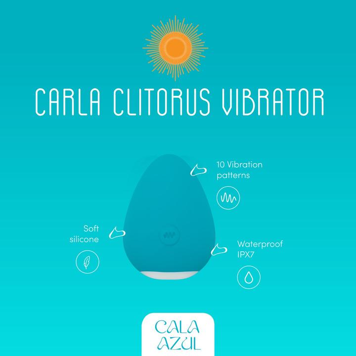 Produktbild Cala Azul San Antonio Vibrating Egg - Azul