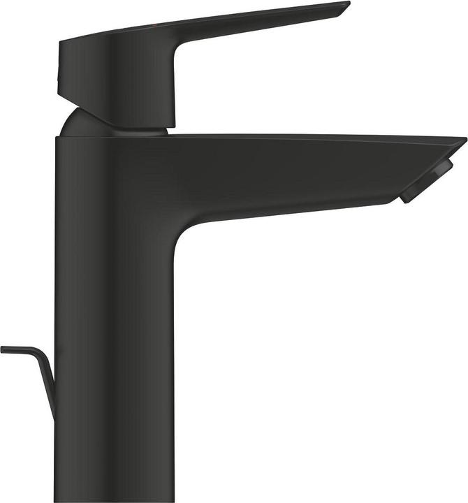 Actual product image Grohe Start QuickFix washbasin tap M-Size, pull bar, incl. 3-in-1 tool, water-saving, matt black